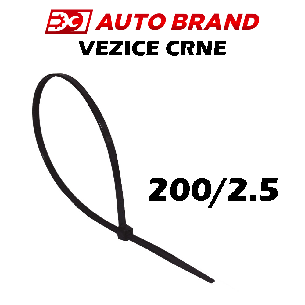 Vezice crne 200-2.5