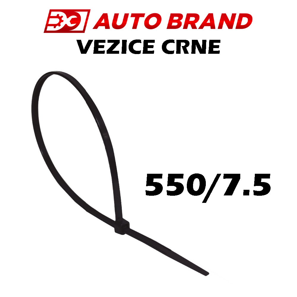 Vezice crne 550-7.5